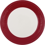 Alice Claret red plate fra GreenGate - Tinashjem